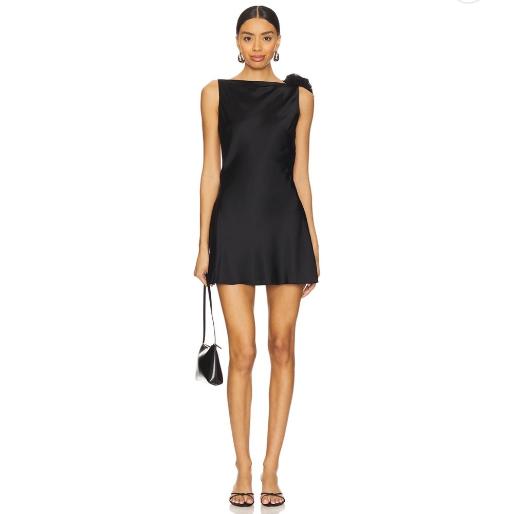 Lovers + Friends Elegant Black Mini Dress